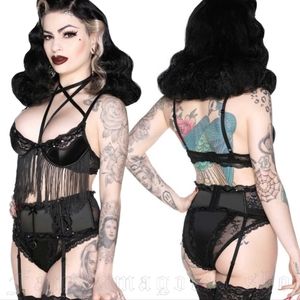 Killstar She's poison bra black